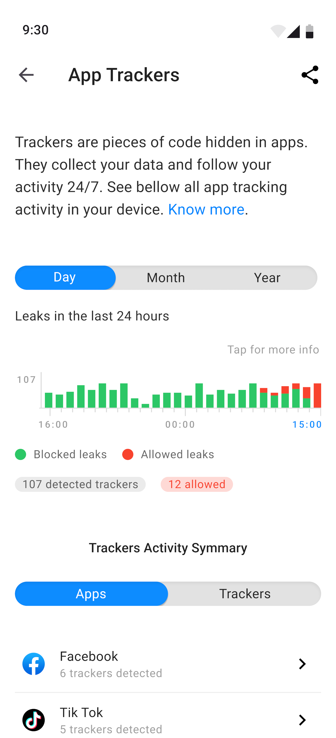 Actual /e/OS app privacy analysis